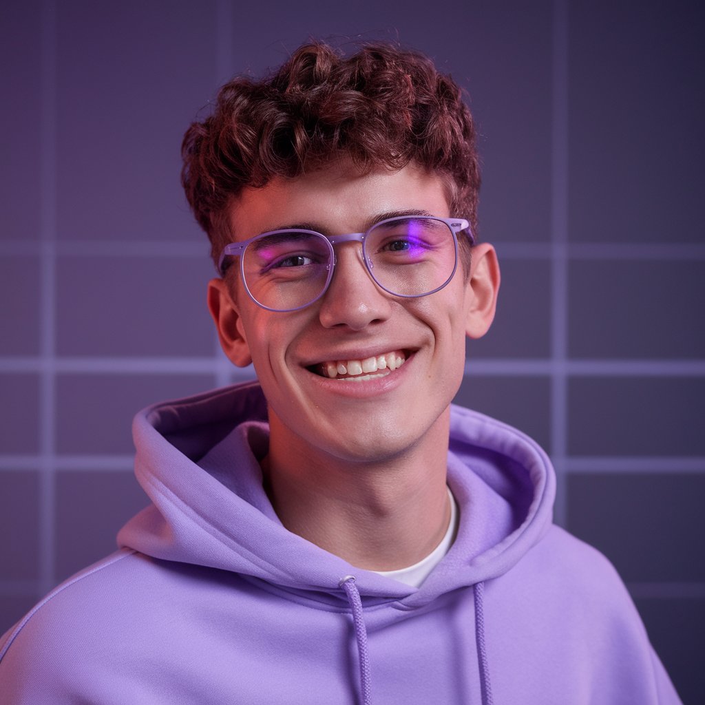 a photo of a young man with curly brown qNP9Bn3gTXqojVxJDGQiZg EUt08lBrQoOLYe quHSeyg San Francisco